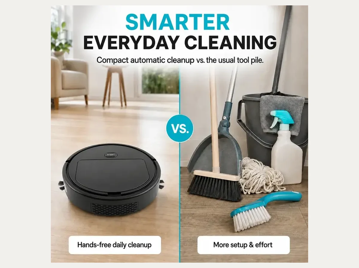 Vital Robot Vacuum 3-in-1 Automatic Floor Cleaner Everyday Experience