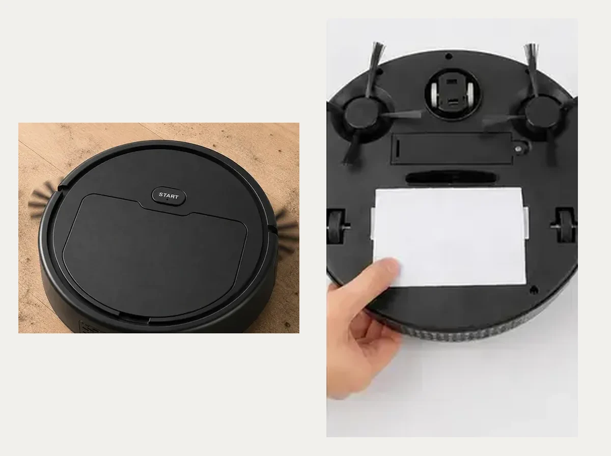Vital Robot Vacuum 3-in-1 Automatic Floor Cleaner Official Package Contents